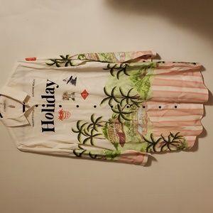 Holiday Printed Scotch &Soda Tunic Top